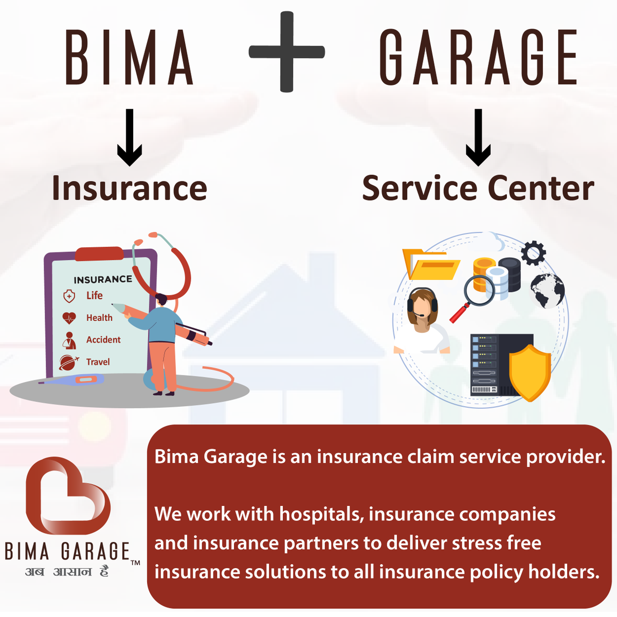 BimaGarage's tweet photo. Thank you for your valuable votes on "What is BIMA GARAGE?". 

As most of you guessed it right, BIMA GARAGE is an insurance claim service provider.

#insurance #claims #thankyou #hospitals #healthcare #insuranceagents #covidimpacts #makeinindia #insuranceadvisor #claimservice https://t.co/Lmr1tDXMJB
