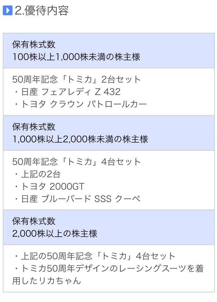 もし子供が産まれたら？タカラトミーの株を持っているといいかも！