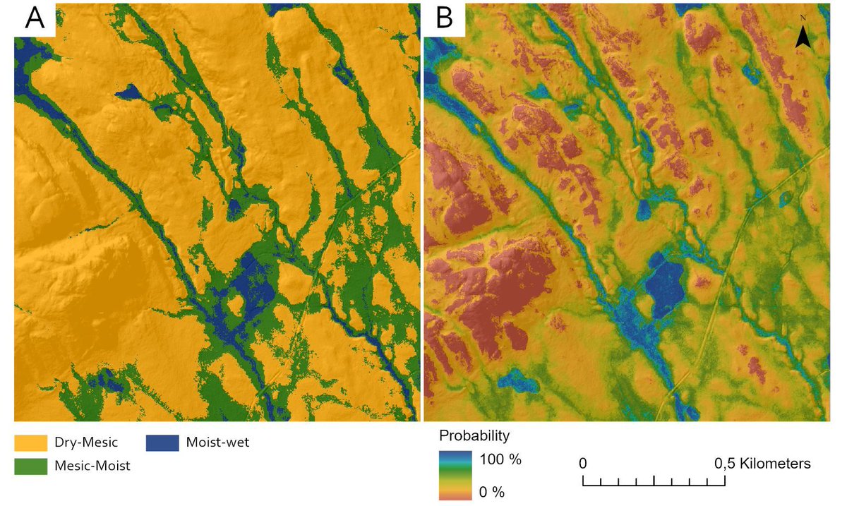 New in Geoderma: "Use of multiple LIDAR-derived digital terrain indices and machine learning for high-resolution national-scale soil moisture mapping of the Swedish forest landscape" by <a href="/AgrenAnneli/">Anneli Ågren</a> @William_Lidberg <a href="/JohannesLarson/">Johannes Larson</a> <a href="/Krycklan1/">Krycklan</a> <a href="/SiddS_Paul/">Siddhartho (Sidd) Paul</a> buff.ly/2U7wDS4
