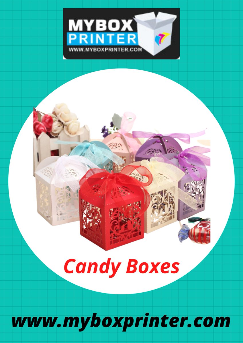 Jaunrichard1's tweet image. Candy Boxes
 candy boxes are available in all sizes, from small, medium to large. The style of our custom candy boxes is tuck top &amp;amp; crush bottom.
#myboxprinter #candyboxes #candypackagingboxes #customcandyboxes