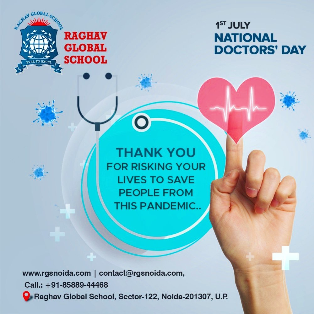rgsnoida's tweet photo. A doctor is blessed with the magical powers to treat a life👩🏻⚕️💫🌸
Happy Doctors
#DoctorsDay #HappyDoctorsDay #NationalDoctorsDay #DoctorsDay2021 #Doctor #doctorday #DoctorWho #FrontLineHeroes #FrontlineWarriors #frontlineworkers #RaghavGlobalSchool #rgsnoida
#ThankYouDoctors https://t.co/qauSw2Z1Sx