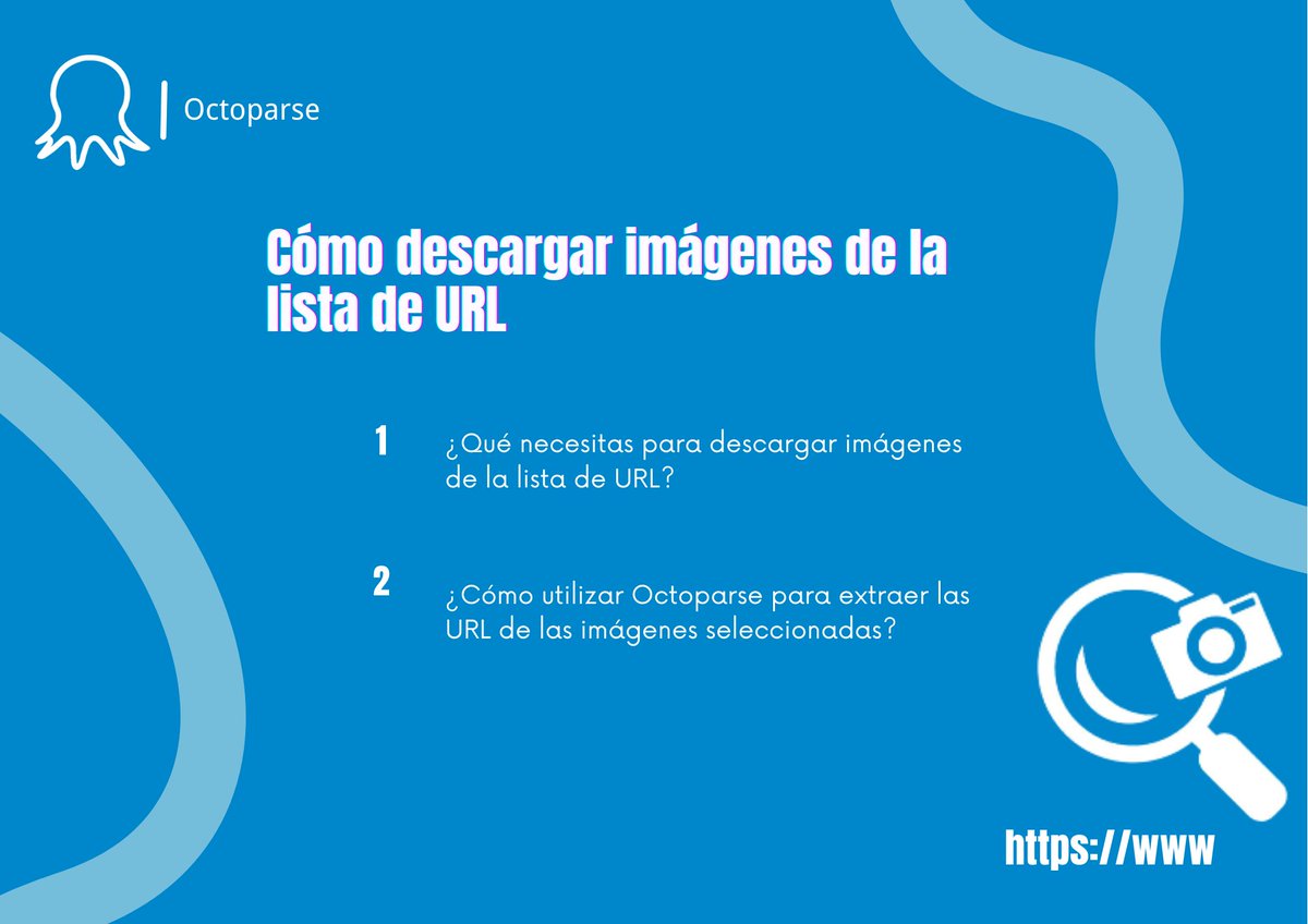 Octoparsehola's tweet image. ¿Sabes cómo descargar imágenes de la lista de URL?
Sugerimos nuestro Octoparse👏favorito, ya que es una herramienta de raspado web visual sin codificación.👉octoparse.es/blog/como-desc…
#webscraping 
#imagescraping
