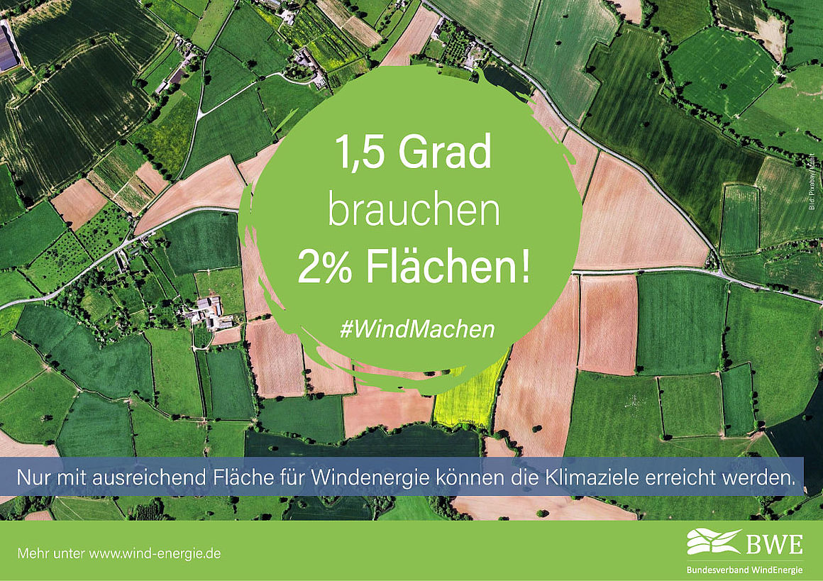 BWEeV's tweet photo. #Klimaziele müssen mit echten Maßnahmen unterlegt und umgesetzt werden. Ohne einen ambitionierten Ausbau der #Windenergie werden wir die #Klimakrise nicht bewältigen. #Klimawahl #BTW21 #WindMachen https://t.co/fGOuTnXinP
