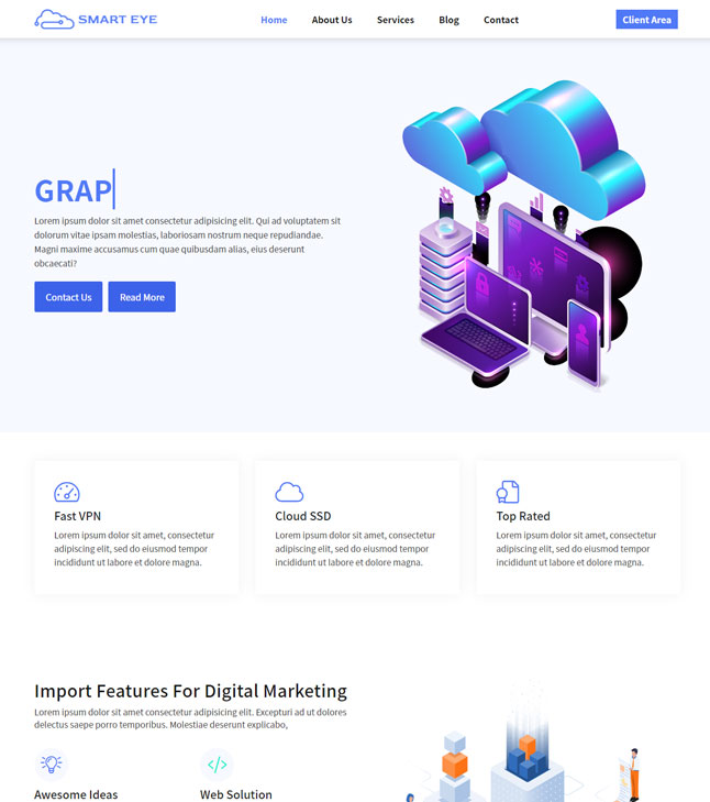 freetemplatese's tweet photo. Download Free Hosting Website Template from https://t.co/iTD9q0N6P1 by using the link https://t.co/BCMrPTLA7x https://t.co/R02GNX7TX4