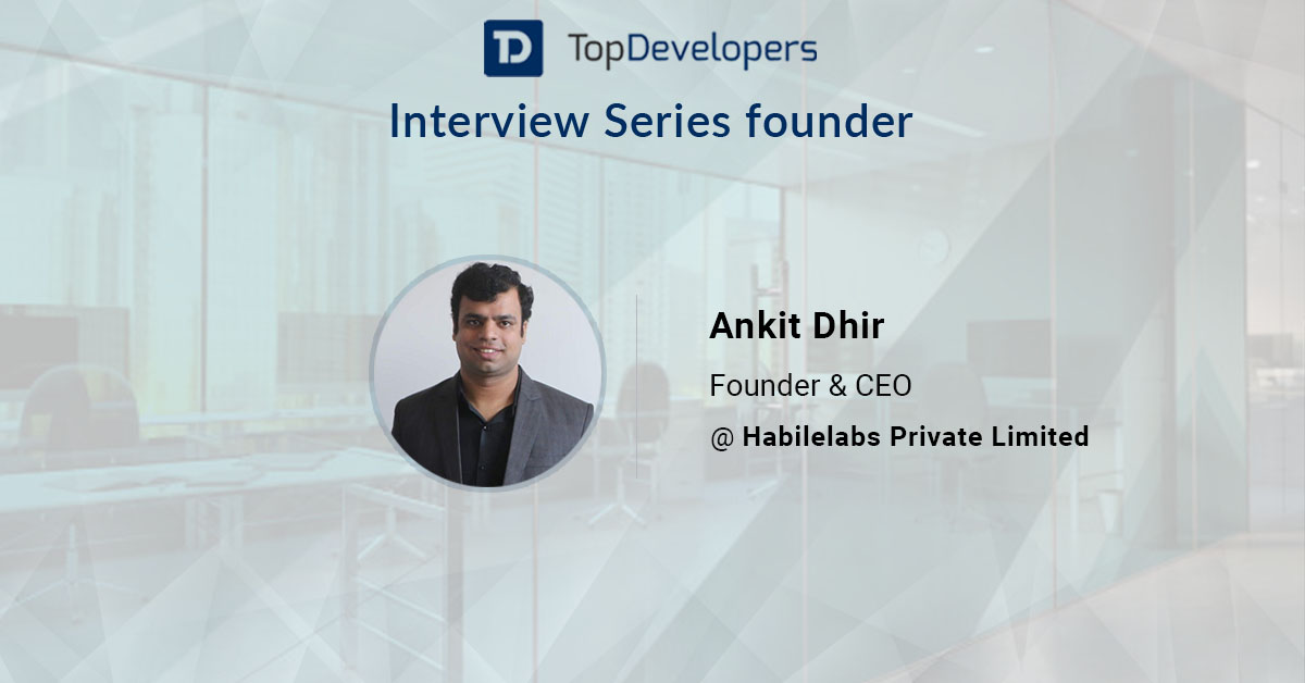 TopDevelopersCo's tweet photo. Mr. Ankit Dhir, the Founder of @Habilelabs in a recent interview. He spoke on how Habilelabs fought all the odds to become one of the successful web design & development providers in the industry. https://t.co/86VCWz95EI
#SoftwareDevelopment #UIUXDesign #WebDev #TDInterview https://t.co/mpOHbEORJc