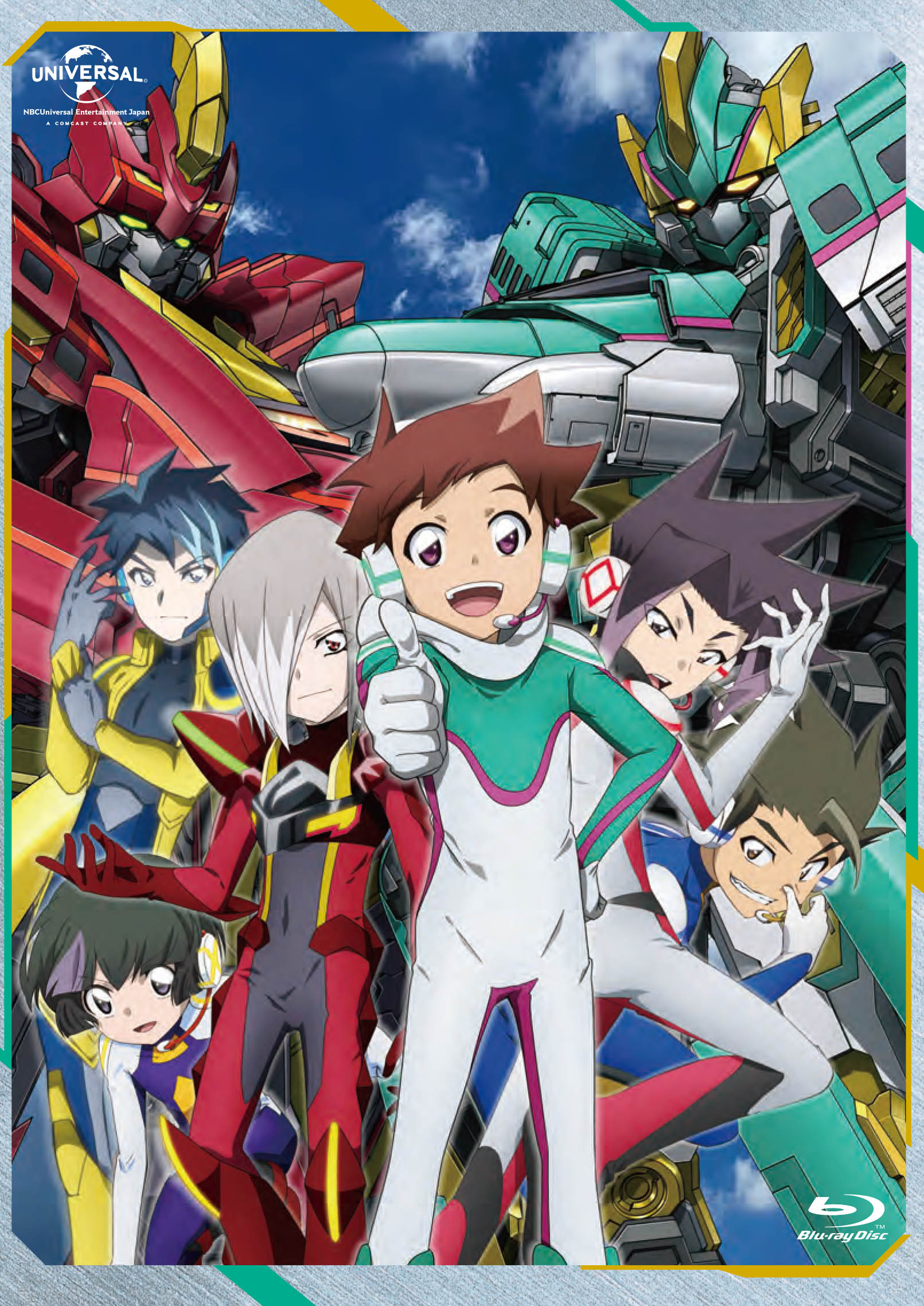 新幹線変形ロボ シンカリオンz 公式 再掲 シンカリオン Complete Blu Ray Boxジャケット公開 オリジナル描き下ろしイラストがデザインされた ジャケットが完成しました ハヤトたちの活躍が描かれた シンカリオン を もう一度お家で楽しんでみませ