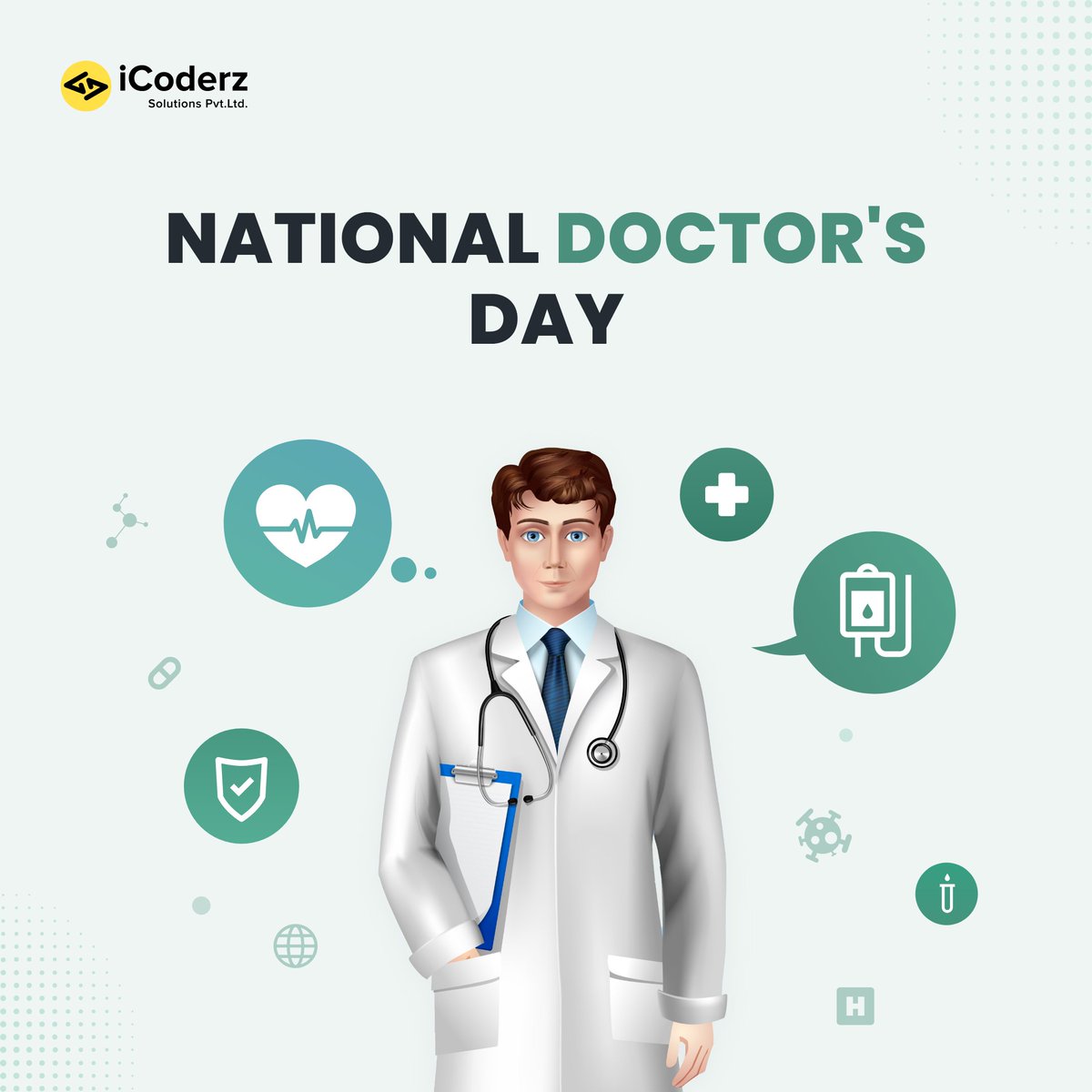 iCoderzinfo's tweet image. Happy Doctors Day to all the doctors around the world! The care and service they provide us with deserve to be acknowledged and respected at all costs! #icoderzsolutions #DoctorsDay2021 #DoctorsDay #doctorslife #NationalDoctorsDay #followusnow