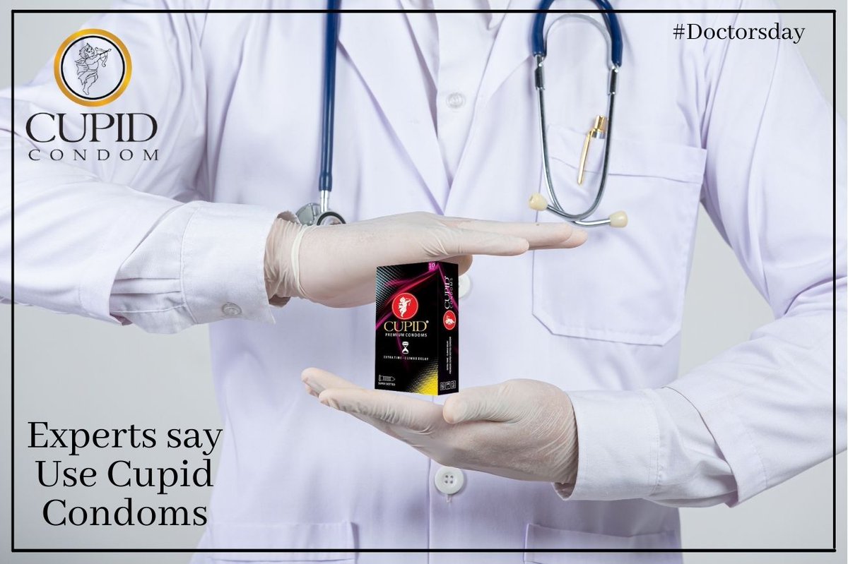 cupidcondoms's tweet photo. #DoctorsDay #ThankYouDoctors Happy Doctors 
#CupidCondoms recommended by doctors
#MaleCondom #FemaleCondom
https://t.co/MDkXpePD0y
https://t.co/PfUvbgx7gG
https://t.co/zETtajzcfH https://t.co/JmRt4uGyw9