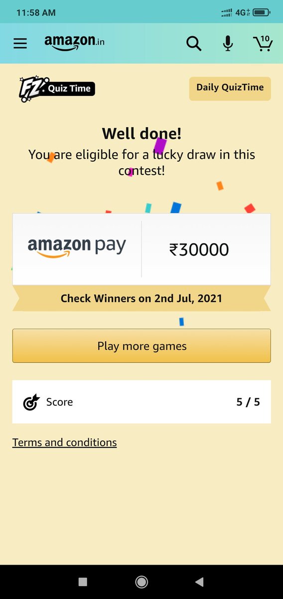 Kuldeep09713713's tweet image. #AmazonAnswerandWin