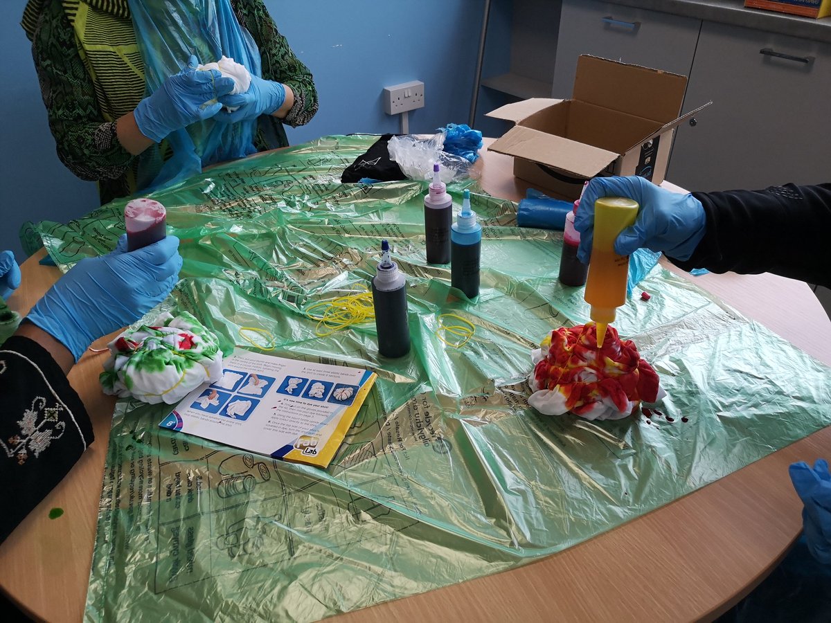 laurenYMCACdiff's tweet photo. Throughout #pridemonth we did activities with our service users, one activity was #tiedye and they loved it and the rainbow colours sparked conversation around why we still need pride.
What fun and educational activity
❤️🧡💛💚💙💜🤎🖤🤍 https://t.co/6FvxHV31lE