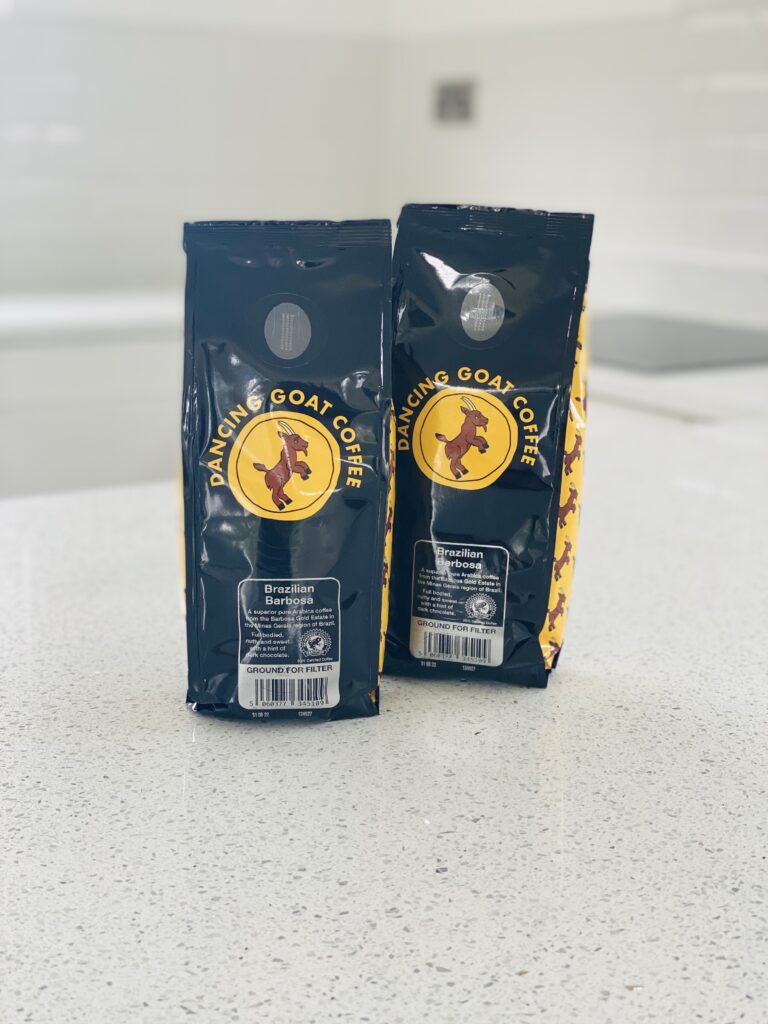 dancinggoatyork's tweet photo. Our new #brazilian #barbosa #coffee is now available.The latest in the #dancinggoat range is #singleestate pure #arabica, full bodied, nutty with sweet tones. Let us know what you think and donโt forget to tag #wheresthegoat so we see your post! Enjoy the coffee carnival! ๐๐โ๏ธ https://t.co/cSKZ67yNd1