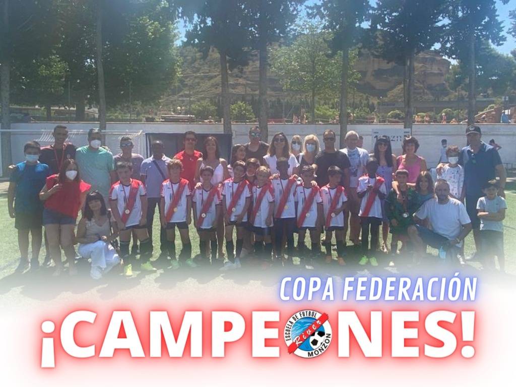 RiverMonzon's tweet photo. 🏆¡CAMPEONES!

🎉 El #BenaminA, #BenjaminC y #PrebenjaminA se proclamaron campeones de la #CopaFederación en sus respectivas categorías.

🔴⚪ ¡Aúpa River! https://t.co/3TvysNrokQ