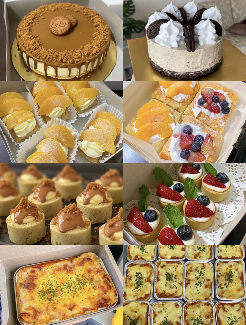 5taib's tweet photo. @khairulaming Hi saya ada jual Pastries, Cheesecakes &amp; Lasagna 🍑🍓🫐🥧🍰

🚗 Available area Sepang &amp; Putrajaya

To order whatsapp 0175699421 🥰 https://t.co/cfWVINrplk
