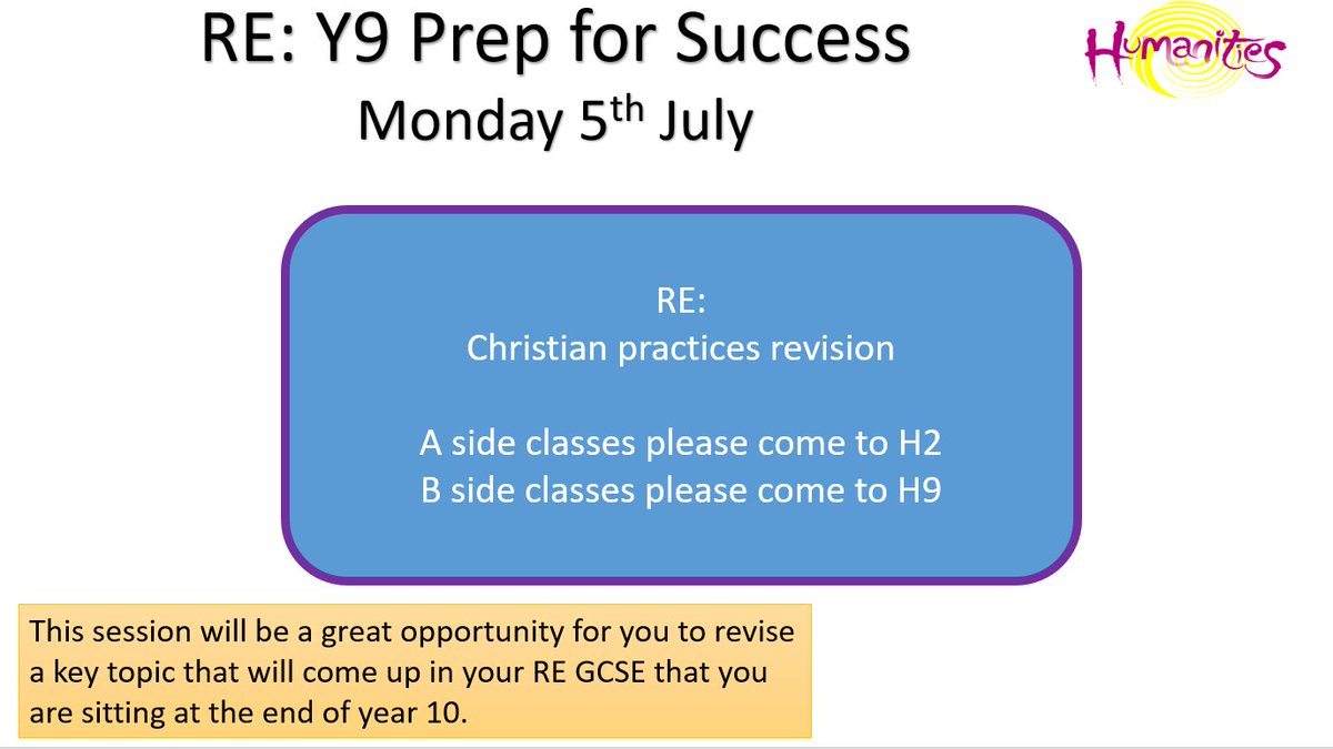 PCSA Humanities tweet media