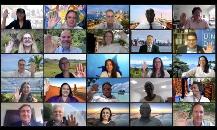 ACRundp's tweet photo. … And in @UNDP we trust! Excellent 2021 #UNDPNextGen Virtual Strategic Retreat. Check reaffirmations from the field on building forward better post #COVID19 and accelerating the SDGs with and for the people we serve 👉https://t.co/wfh9rMWejd @ASteiner @RaoMonari @DavidBearfield https://t.co/kTw8nLmHcn