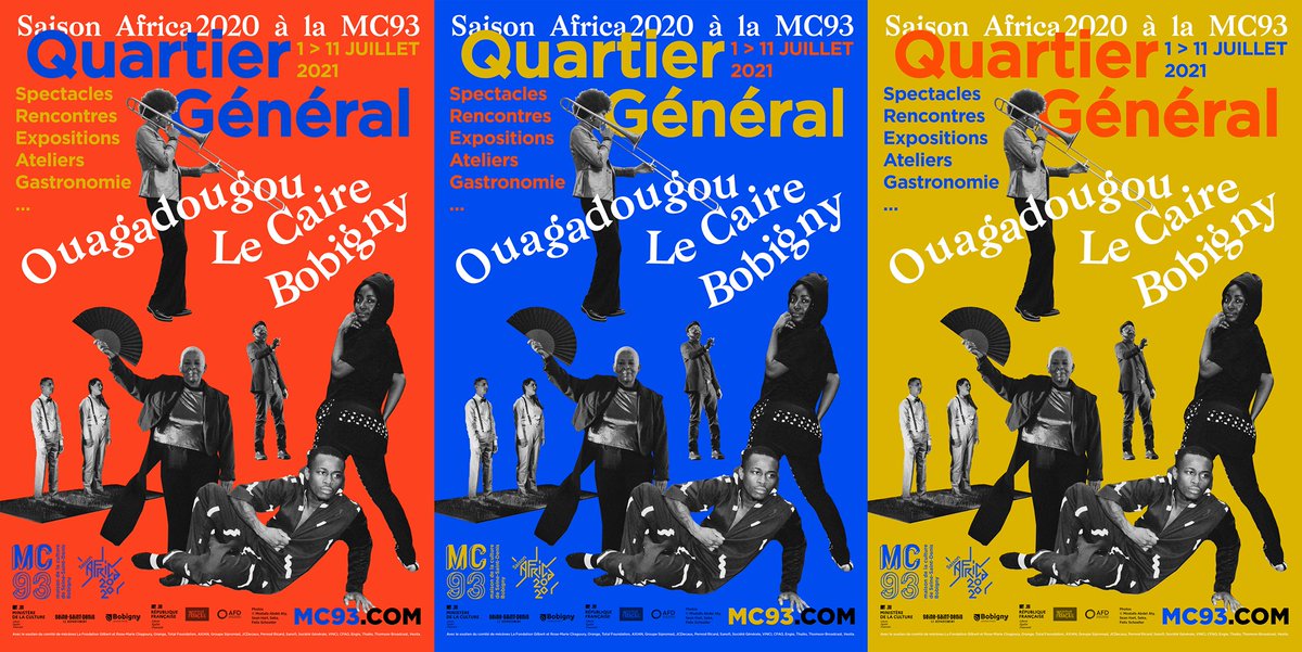 Le Quartier Général Ouagadougou/Le Caire/Bobigny ouvre ses portes à la MC93 ! Découvrez la programmation - mailchi.mp/cae186683b5e/l…