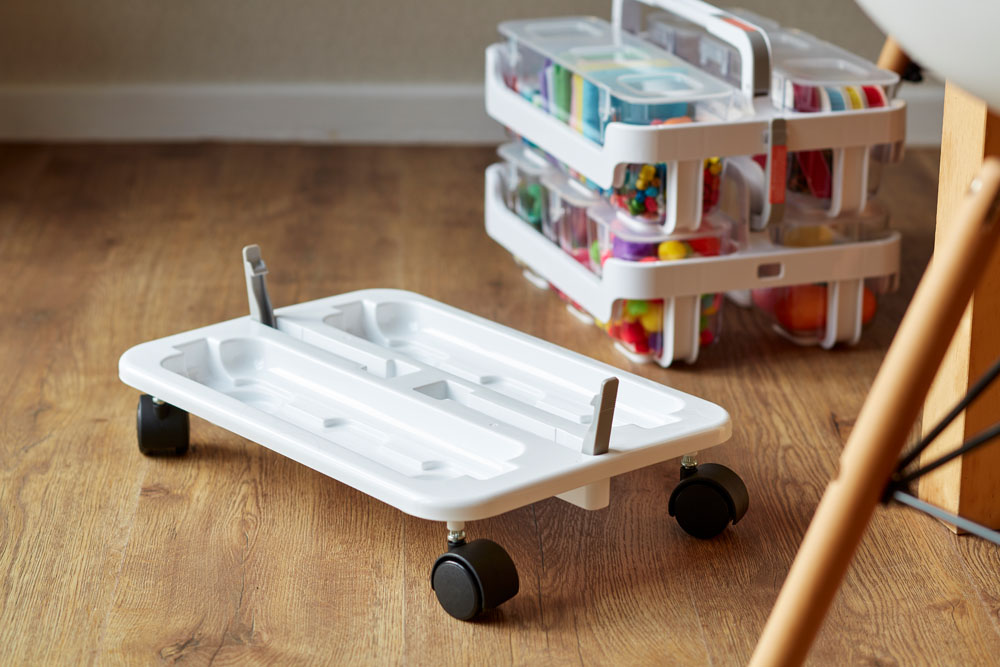 Deflecto0's tweet photo. The Deflecto Stackable Caddy and Wheelbase bundle are live on @thecraftstoretv today! Get yours while limited stock lasts. https://t.co/9Zn6WDNtTw