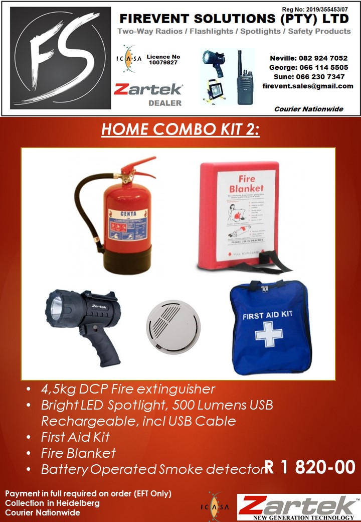 firevent's tweet image. #safetyproducts available from Firevent Solutions

Orders: firevent.sales@gmail.com
WhatsApp: 082 924 7052

#fireextinguisher #zartek #spotlight #flashlight #firstaidkit #safety