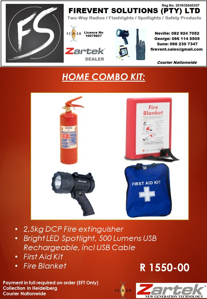 firevent's tweet image. #safetyproducts available from Firevent Solutions

Orders: firevent.sales@gmail.com
WhatsApp: 082 924 7052

#fireextinguisher #zartek #spotlight #flashlight #firstaidkit #safety