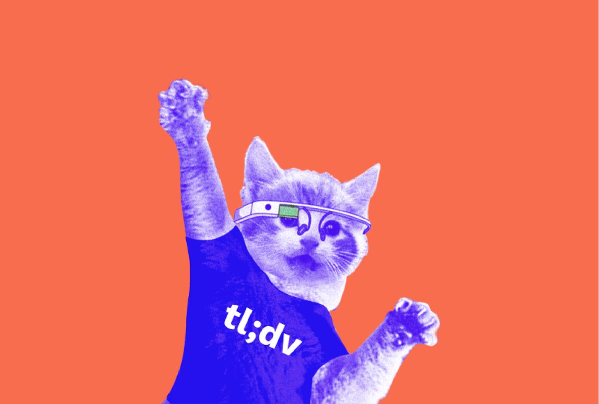 tl;dv (@tldview) on Twitter photo We're launching tl;dv 1.0 on <a href="/ProductHunt/">Product Hunt 😸</a> today! 🥳🥂 bit.ly/366sxwc 👈
To date, >2,000,000 meeting minutes were tl;dved. Now, our big dream is to become Product of the Day! For which we'd 🧡 your support!
P.s. Thanks Jack Nicholson for starring in our launch video 🤣 We're launching tl;dv 1.0 on <a href="/ProductHunt/">Product Hunt 😸</a> today! 🥳🥂 bit.ly/366sxwc 👈
To date, >2,000,000 meeting minutes were tl;dved. Now, our big dream is to become Product of the Day! For which we'd 🧡 your support!
P.s. Thanks Jack Nicholson for starring in our launch video 🤣