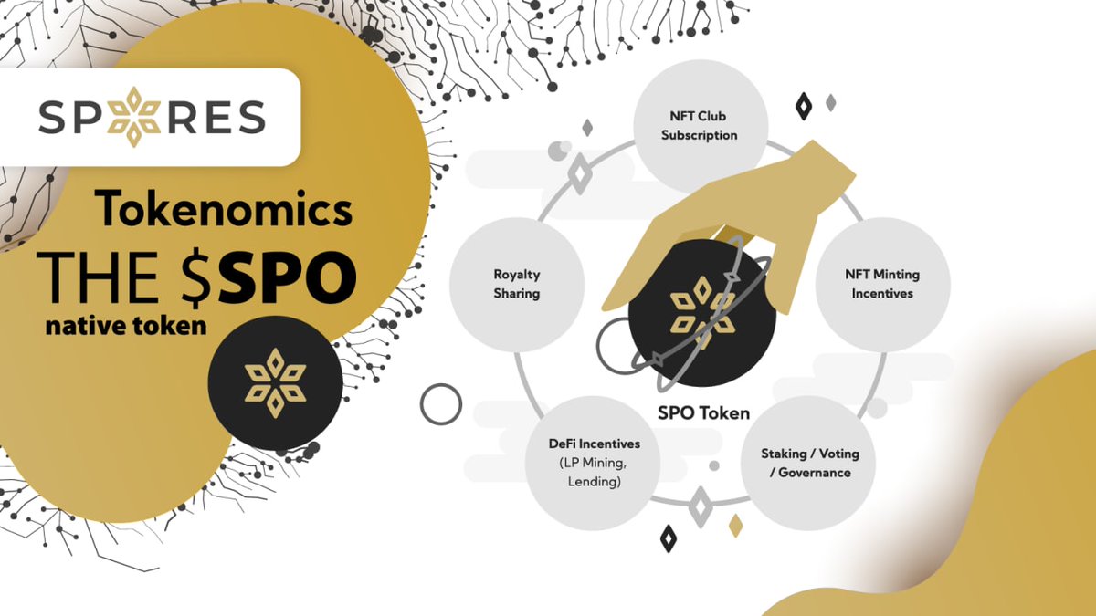 EmberNetwork_io's tweet photo. 📣 #SporesNetwork Introducing Spores Token – $SPO

SPO is NFT-creator-centric and DeFi-community-driven, a way to incentivize all contributors and participants across the whole Spores ecosystem. 

🔸All about utility of SPO:
 https://t.co/N8RWJ31YS6

#DeFi #NFTmarketplace https://t.co/oNIN0XvQBF