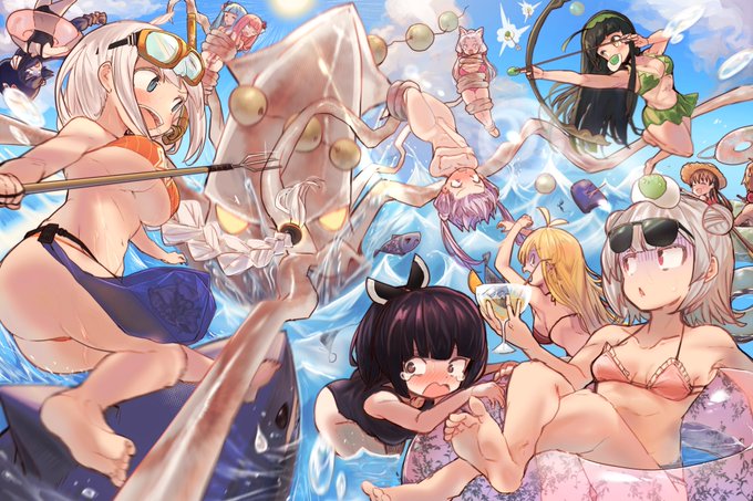 夏だ!海だ!!イカだーー!!!? 