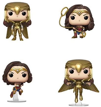 Funko Heroes: POP! Wonder Woman 1984 Collectors Set - Gold Power Pose, Gold Flying Pose, Wonder Woman with Lasso, Wonder Woman Flying

https://t.co/CiGY7B54Pp

#funkopop https://t.co/TkOjAmQt7b