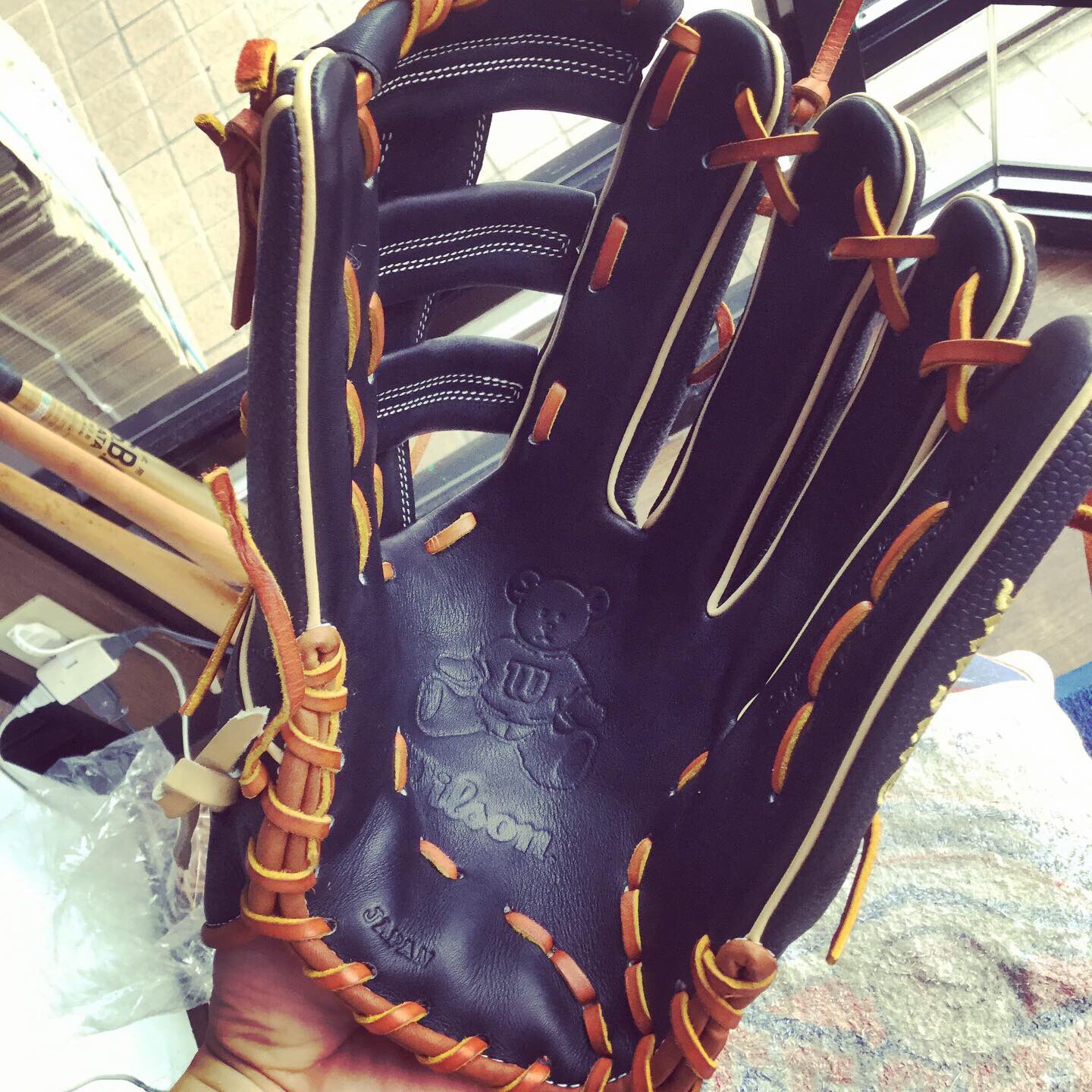 型付け済み 青木宣親 硬式 ウイルソン 臭っ Wilson 型付け済み 青木宣親 硬式 ウイルソン 臭っ Wilson