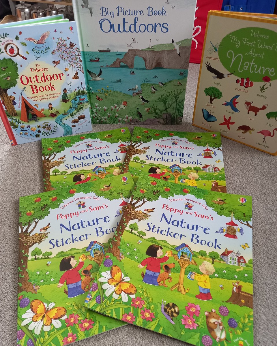 Clairechildmind's tweet photo. Brilliant outdoor Book bundle 
#eyfsnature https://t.co/mtnd5BLHRs