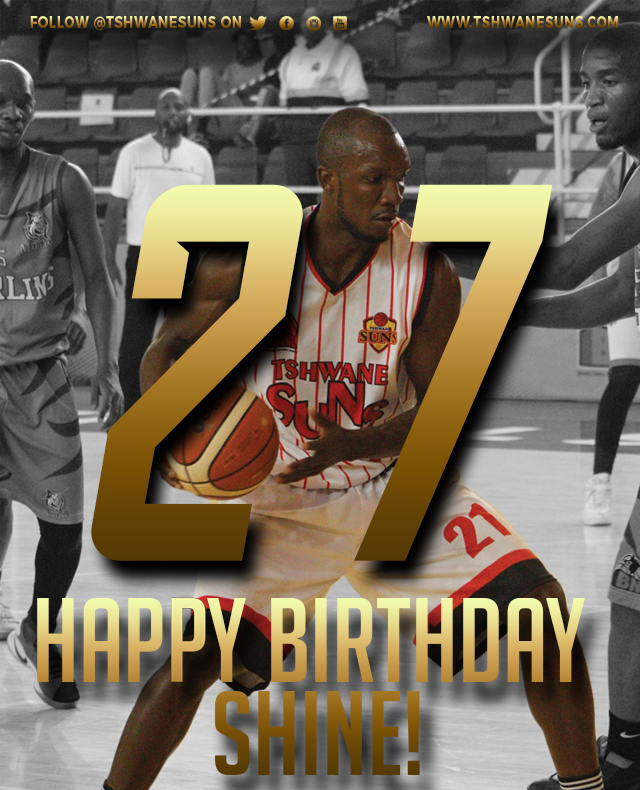 #SunsNation - help us wish our centre Emmanuel Shine a very happy birthday!!! Have an awesome one big guy!