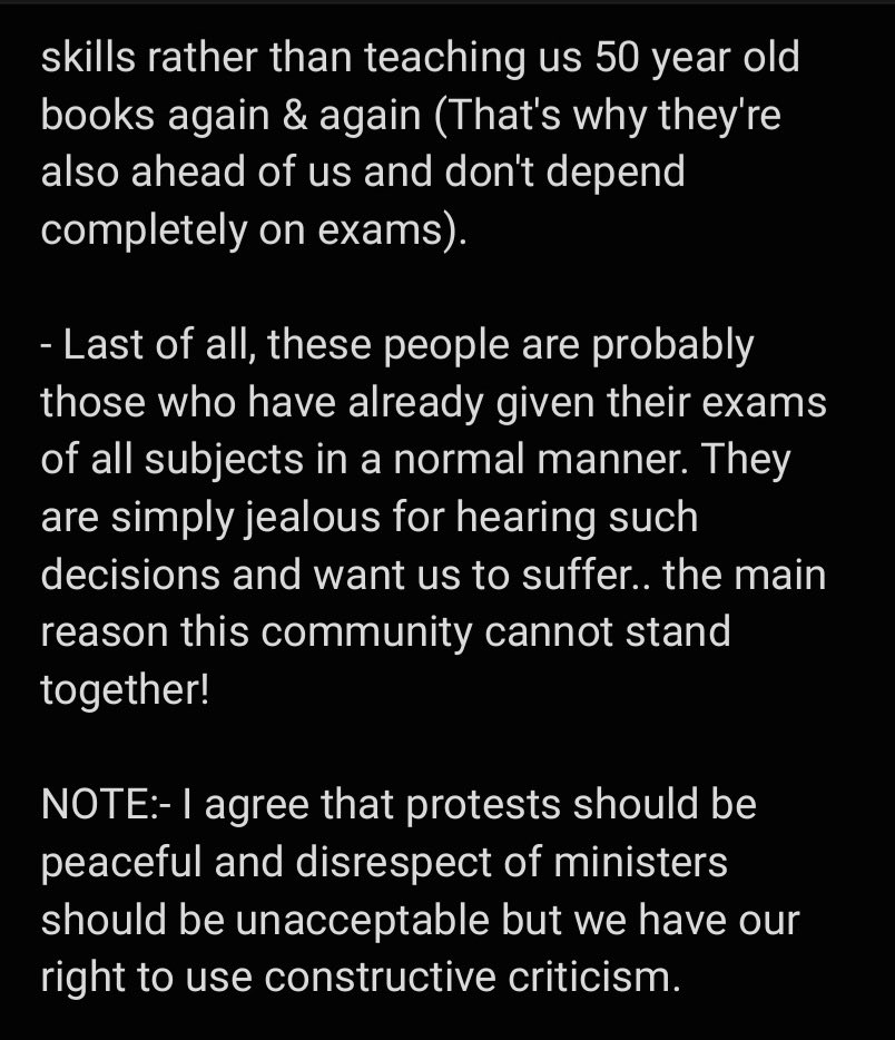itsmeawais_'s tweet photo. Sharing some authentic points with you! 
Kindly give a read and retweet .
#Shafqat_NoMore 
#cancelboardexams2021 
#CancelExamsSaveStudents 
#WeWantPromotion #1JulyAllPakistanProtest #1JulyEdu_Ministry https://t.co/hCtW3GuAWk