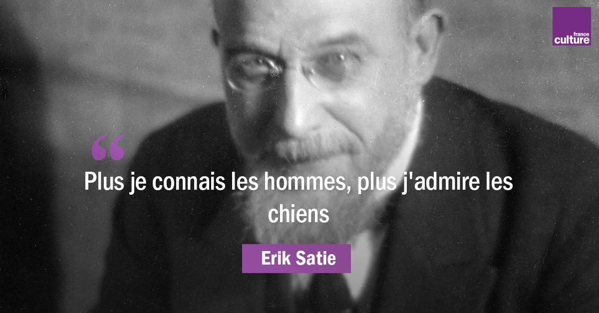 1 juillet 1925 : mort d'Erik Satie. Musicien-poète en rupture avec les normes musicales de son temps, Satie attire et intrigue. Il restera toujours l'ami des originaux, des révoltés, des nostalgiques et de tous ceux pour qui la norme est ennuyeuse. franceculture.fr/emissions/une-…