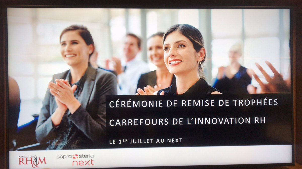 Proud to receive with Elodie Hoarau this Trophy for HR innovation initiative #Lead #Allianz #AllianzFrance #AllianzU  and thank you @Allianzers <a href="/GroupeRHM/">Groupe RH&M</a>