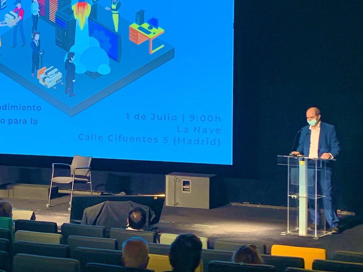 CITETlogistica's tweet photo. ¡Comienza la jornada! Nuestro Vicepresidente, José Estrada, inaugura la 5ª Edición de #Apps4Logistics, denotando la importancia de seguir innovando y de apostar por el emprendimiento y las nuevas fórmulas dentro del sector logístico. https://t.co/V2OKPN7qtL