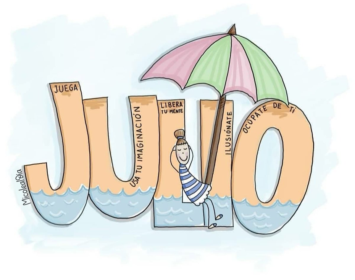 Micolealdia's tweet photo. J uega.
U sa tu imaginación.
L ibera tu mente.
I lusiónate.
O cúpate de ti.

#julio #Julio2021 #BienvenidoJulio https://t.co/bjPX4a96xN