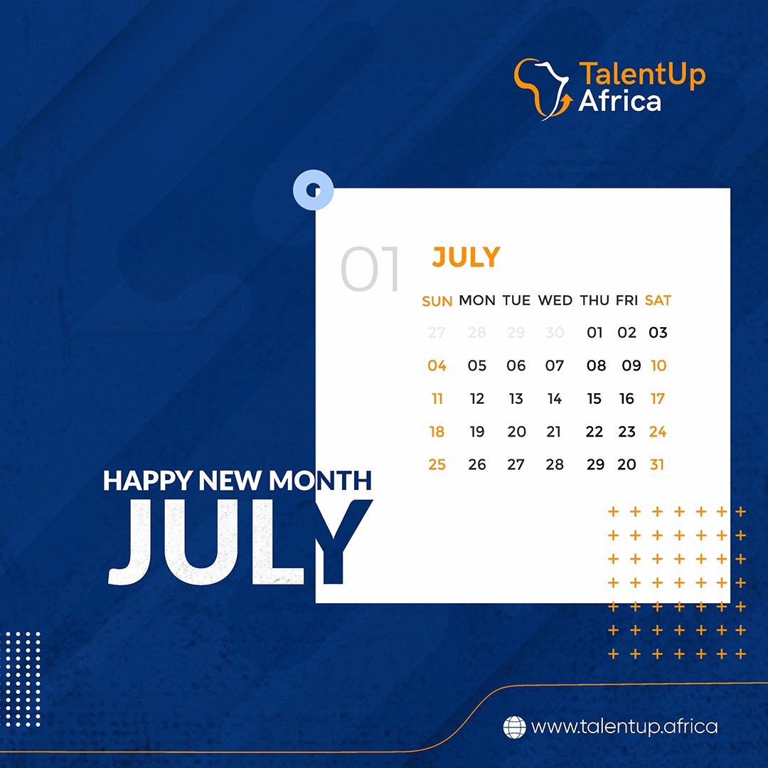 TalentUpAfrica's tweet image. You can&apos;t beat the person who won&apos;t give up. It&apos;s another opportunity to chase after those dreams. 

Cheers to a prosperous new month.

#HRTech #ResumeAutomation #CVParser #TalentUpAfrica #HappyNewMonth