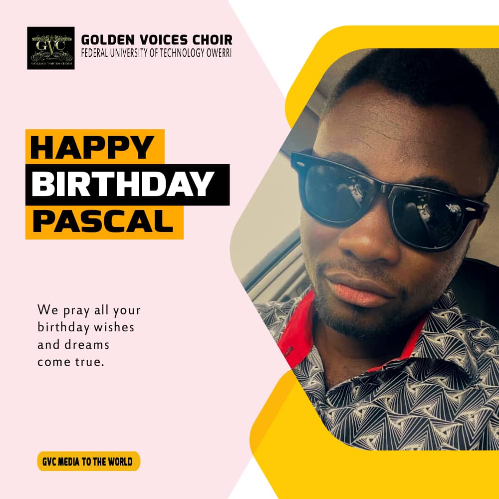 gvc_stacc_futo's tweet photo. Happy Birthday Paschal 
 We love and cherish you. We pray for God's blessings and favor upon you this day. 
Enjoy your day 🎂🎉🎉
#GVC #musicaldieties
#BirthdayShoutout
#Birthdaywishes #Julyborn#futochoir
#Canzona #gvc #InPRAGG 
#thepraiseconcert #Musica #musicaldieties #laudem https://t.co/Xc9M5lzxen