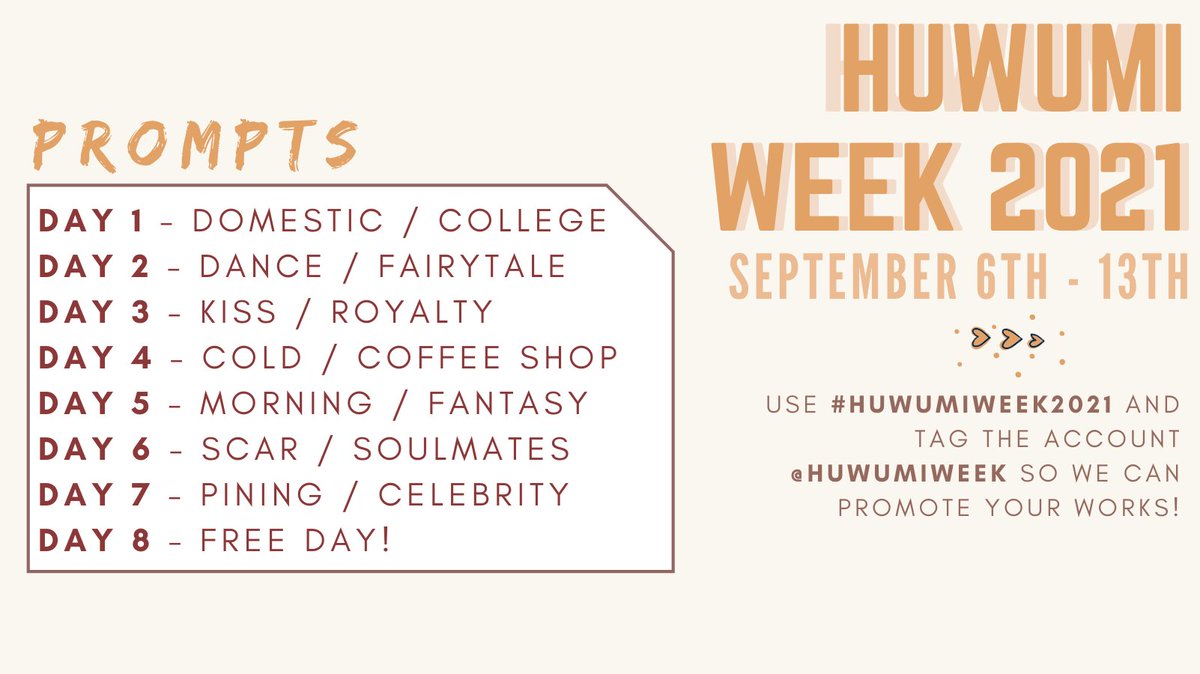 huwumiweek's tweet photo. The time has come! We’re happy to announce Huwumi Week 2021, a fanweek dedicated to #Huwumi! ❄️🐦

The event will run from September 6th-12th, with a bonus day on September 13th. Please read the thread below for rules/guidelines, info &amp; links! 

#huwumiweek2021 https://t.co/TpLAwZQqtr