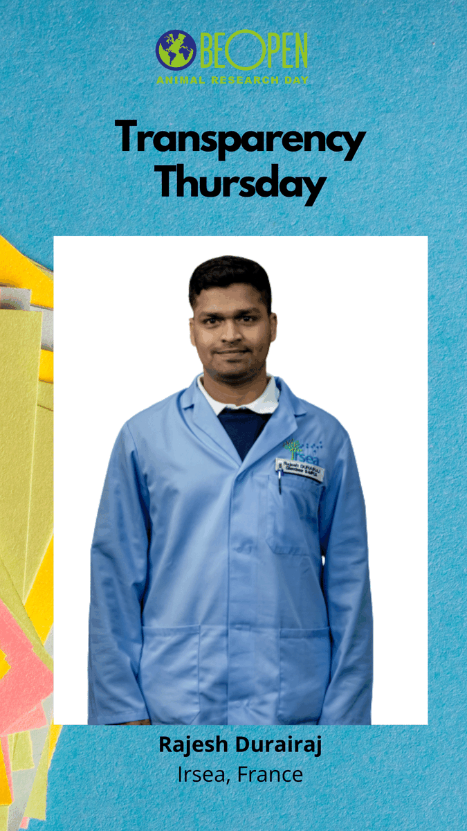 The_EARA's tweet photo. It's #BOARD21 and it's also #TransparencyThursday! Check out how Rajesh Durairaj from @GroupIRSEA , France has been communicating about #animalresearch

https://t.co/WgdMQ1nEZP https://t.co/9mCRp6IMeq