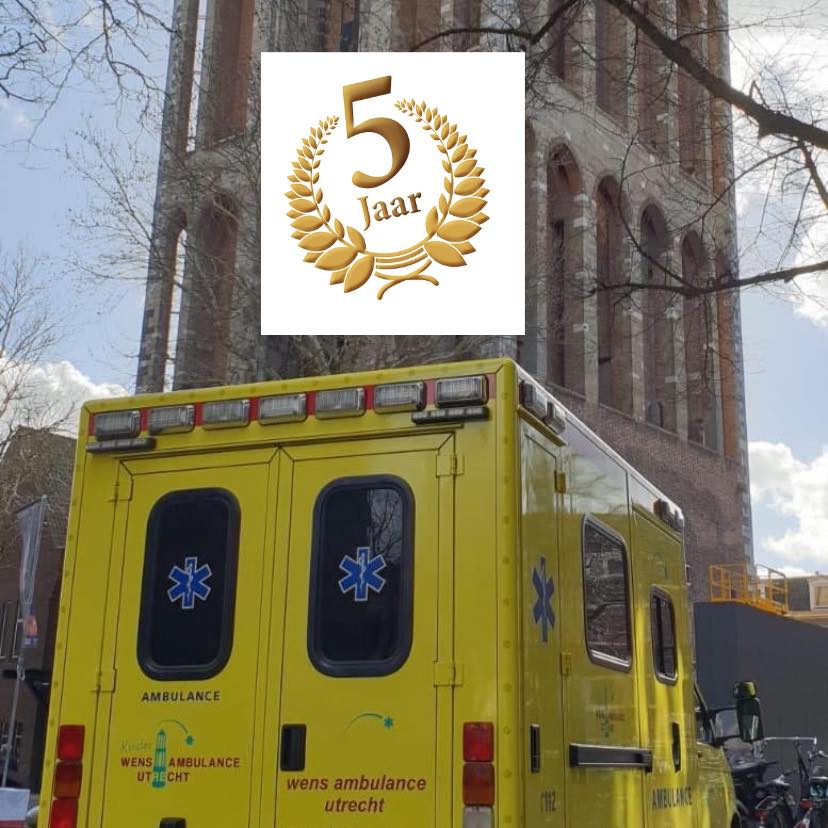 a3dons's tweet image. Gisteren bestond de wensambulance Utrecht 5 jaar. Zie ook artikel in het AD:  ad.nl/utrecht/utrech…