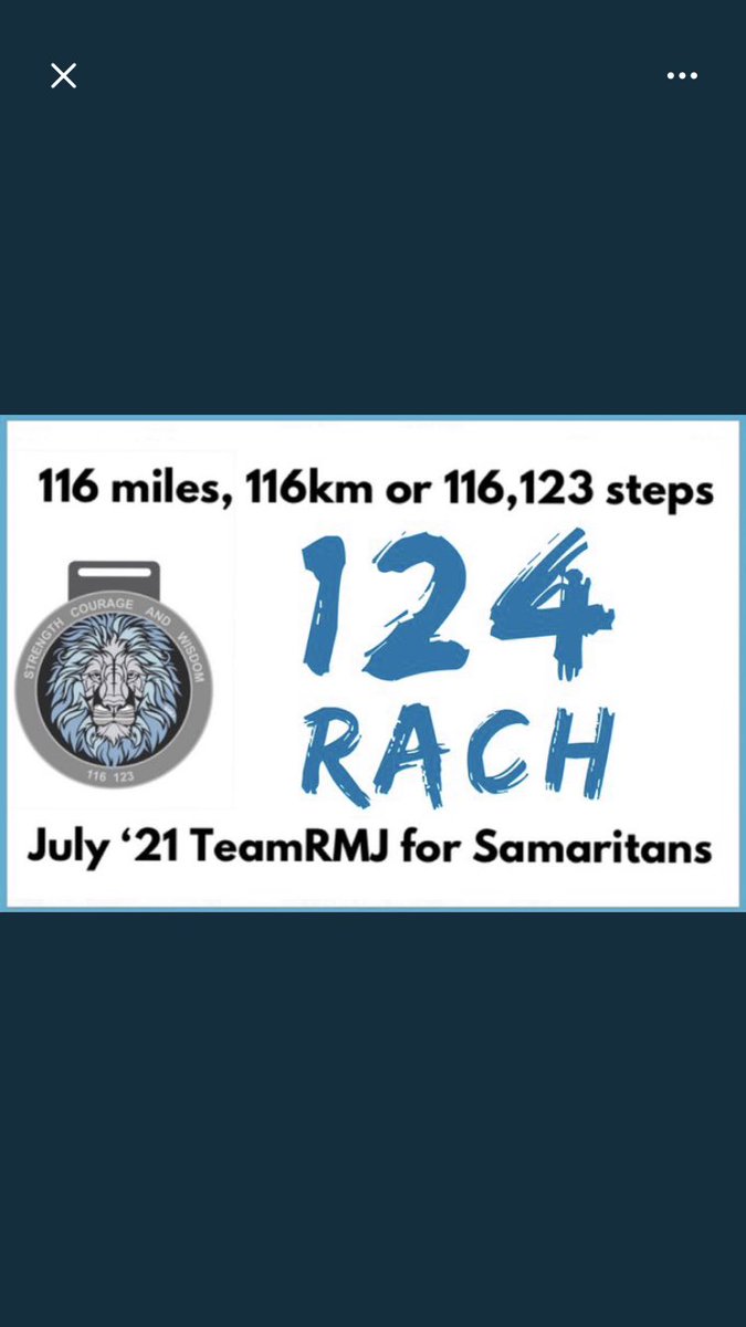 Starting July strong! #TeamRMJ #Samaritans 💫