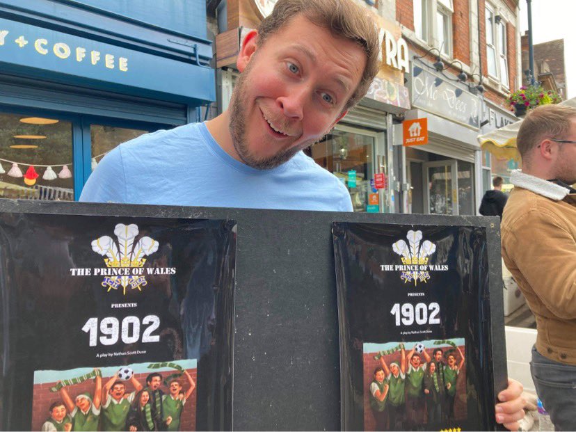 Only 4 days till we open 1902 at The Majestic <a href="/Prince_Moseley/">The Prince, Moseley</a> Pub Theatre! We have been blown away by the support for the show down here so please book your tickets ASAP to avoid Disappointment!

#GGTTH