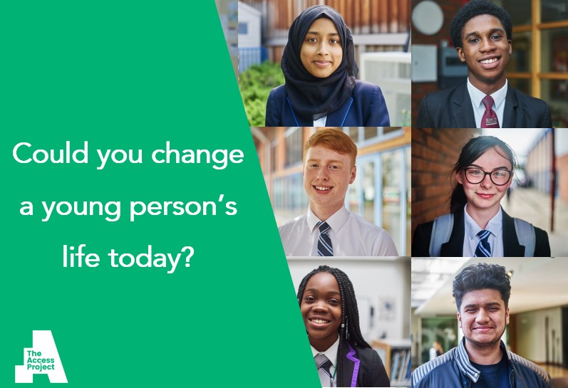 AccessProjectUK's tweet photo. ❓Looking for a simple way to support your community?
👍As a volunteer with us you’ll support a disadvantaged young person to get the grades they deserve &amp; feel more motivated &amp; confident!
🌟Volunteer online just 1 hour a week. 

https://t.co/iOXfsLsI83 https://t.co/hOO8GRS0RT