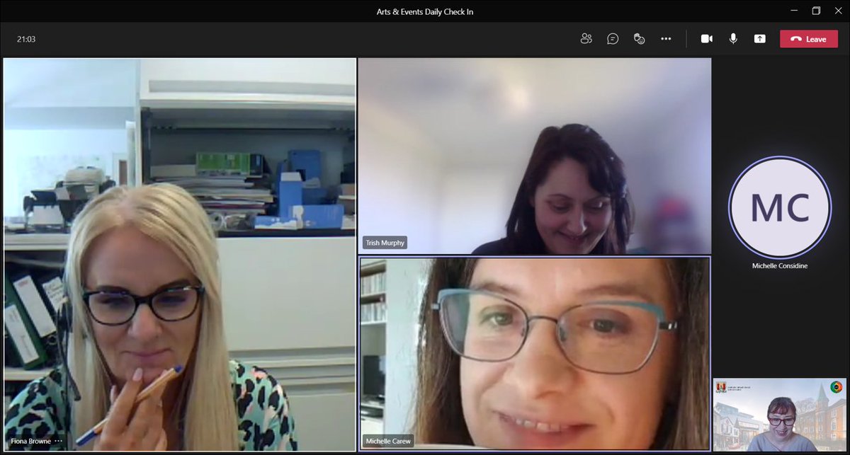 corkcitycouncil's tweet image. 🎨Our friends in Arts &amp;amp; Events @corkcityarts begin each day with a brainstorm!

🧑‍🎤Although many events have been impacted by #Covid19, this creative crew have thought up innovative ways to bring your favourite events like Culture Night &amp;amp;Cruinniú na nÓg to life!
#YourCouncilDay