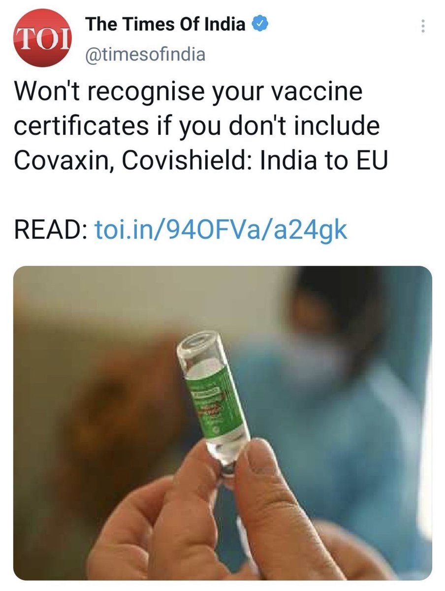 krishnapatel897's tweet photo. That's how it's done🙌 Tit for tat @SerumInstIndia @PMOIndia @singhvarun https://t.co/nDJOtAst5C