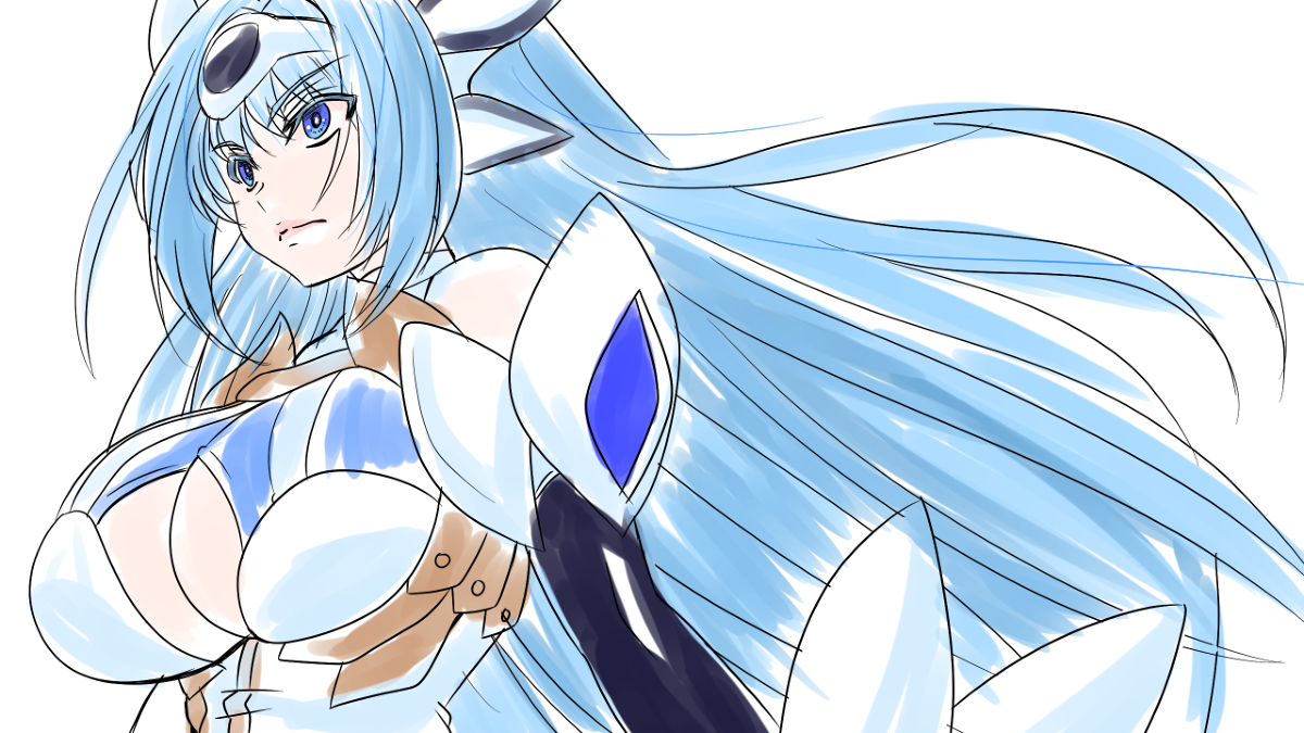 今回動画で使うのにあたって速攻で描いた落書き達 #KOS-MOS #ゼノサーガ #鉄拳 #風間飛鳥 #リン・シャオユウ #テリー・ボガード #餓狼伝説 https://t.co/WM2My8BZln 