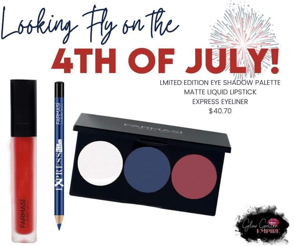 SaraRauter's tweet photo. Check out all these 4th of July looks with our new eyeshadow palette! 😍🇺🇲😍

https://t.co/7pulfuEuTx 

#4thofJuly #beyou #bestyou #beyourownboss #deals #makeup #love #skincare #loveyourskin #lipboss #longlastinglipcolor #liplove #beautiful #smallbiz #beautyblog #InstaGlam https://t.co/7UeGSaPuzs