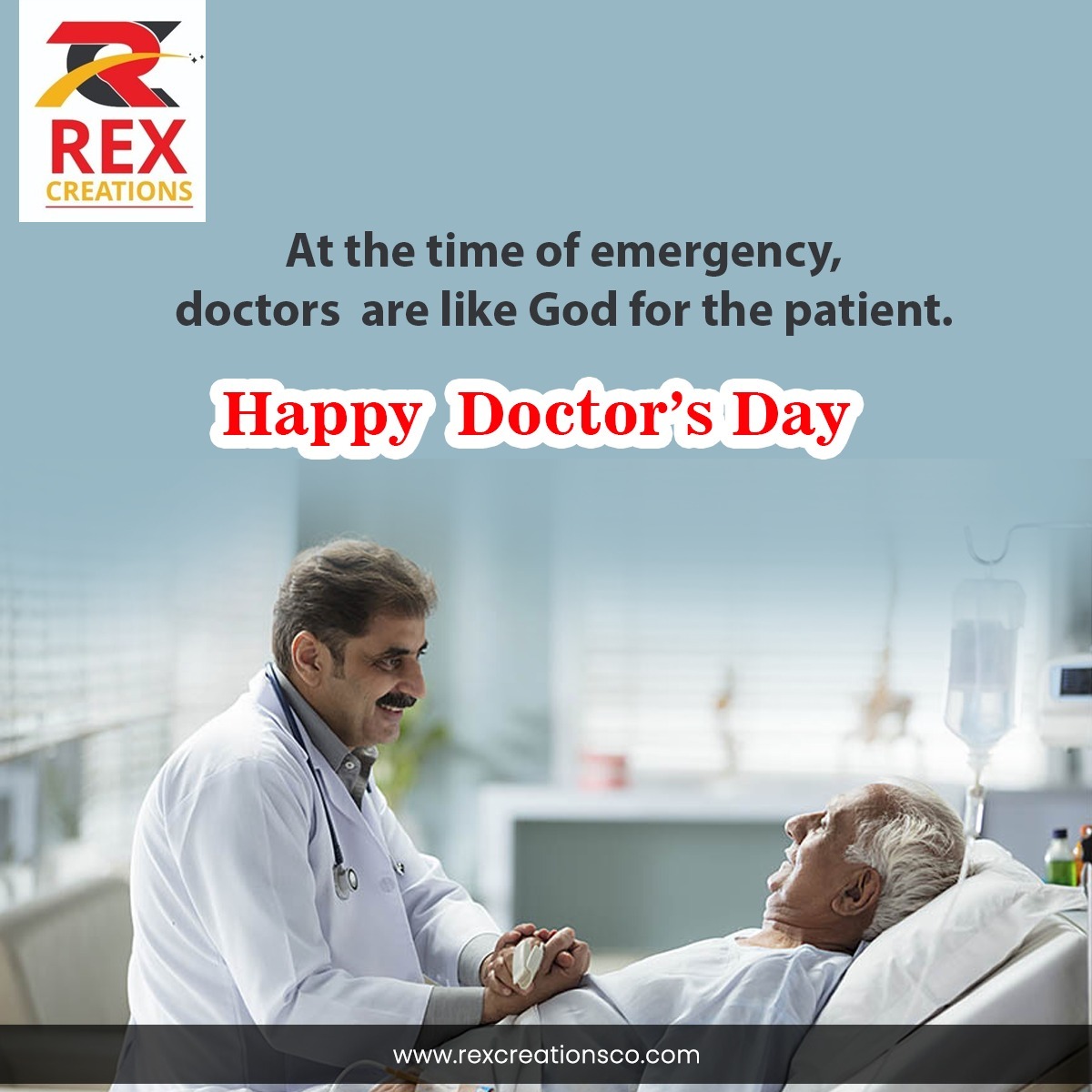 CreationsRex's tweet photo. “Only a doctor is blessed with the magical powers to treat a life, to bring health into our lives and to be there with us when we have lost all the hopes. Happy Doctor’s Day 2021.” https://t.co/pjcKacoc4D