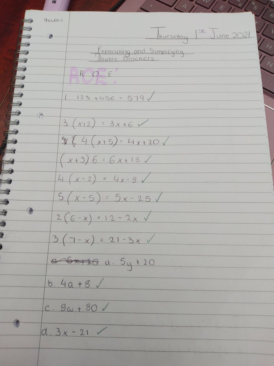 CharlotteALing1's tweet photo. This is all my Maths Masterclass work!!!
@MissJeffriesAHS 
@mrs_ewalker
@AHSMathematics 
@miss_kdunn https://t.co/O8SP83Ys9b