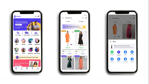 FlipkartStories's tweet photo. #News: @Flipkart Launches #Shopsy, a digital platform focused on boosting local entrepreneurship
- Opportunities for enterprising Indians to start online business with no upfront investment 
- To enable over 25 MN online entrepreneurs by 2023
Read more https://t.co/aJmkNCur0J https://t.co/9M0bLHeCel